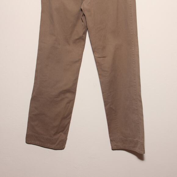 Vintage Tommy Hilfiger Y2K Khaki Cotton Jeans Size 8 33" inseam - Picture 7 of 9